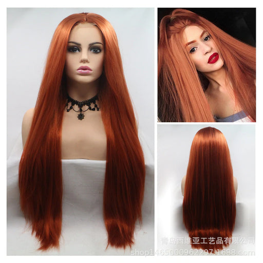 2021 Red Straight Mini Lace Front Wigs