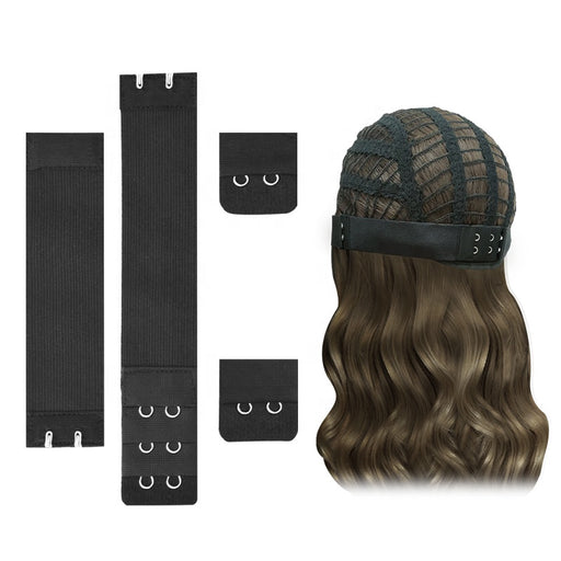 Adjustable Non-slip Black Wig Elastic Band for Adjusting the Tightness of Wig Cap