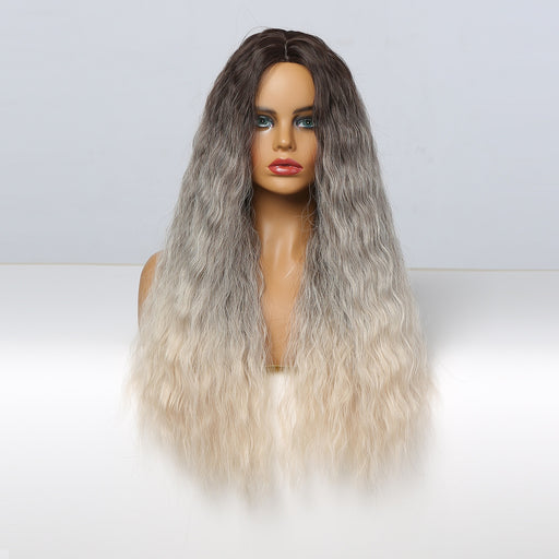 Black Blonde Wigs Long Deep Wave Curly Wigs for Black Women synthetic wigs wholesale prices